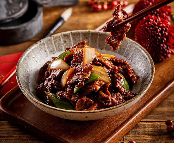 蠔油青椒牛肉