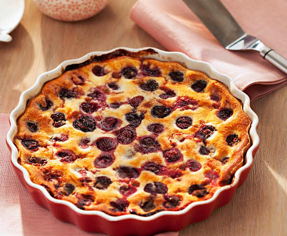 Clafouti de cerezas