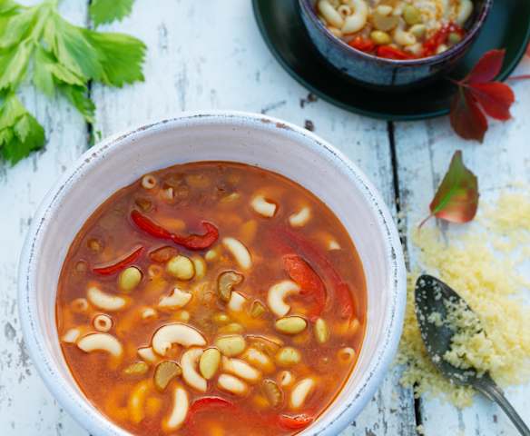 Hearty Soya Bean Soup