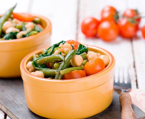 Sałatka z ciecierzycy