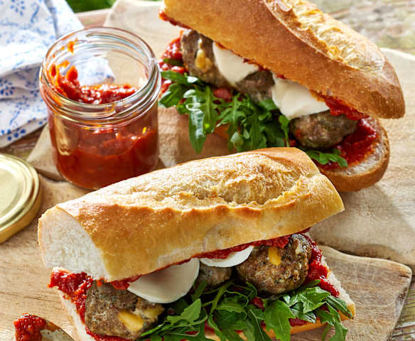 Meatball-Sandwiches