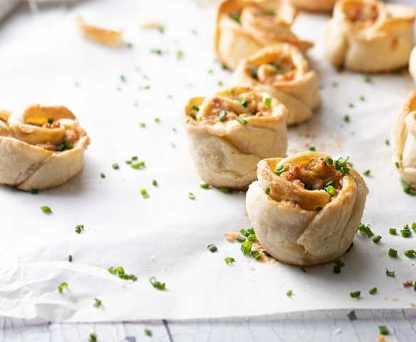 Roselline prosciutto e formaggio (senza glutine)