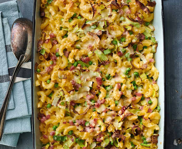 Gratin de cornettes Gratin de cornettes