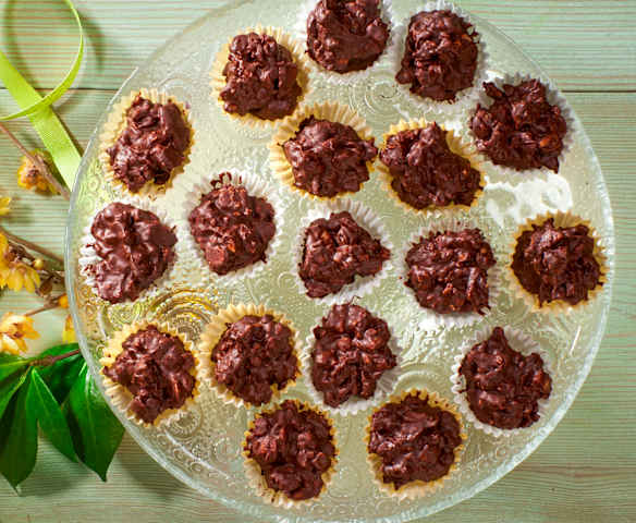 Dolcetti di mandorle e cioccolato