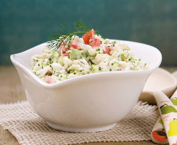 Broccoli and Cauliflower Salad (Surówka brokułowo-kalafiorowa)