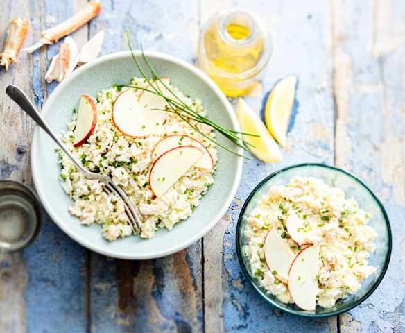 Salade d'araignée au chou et à la pomme