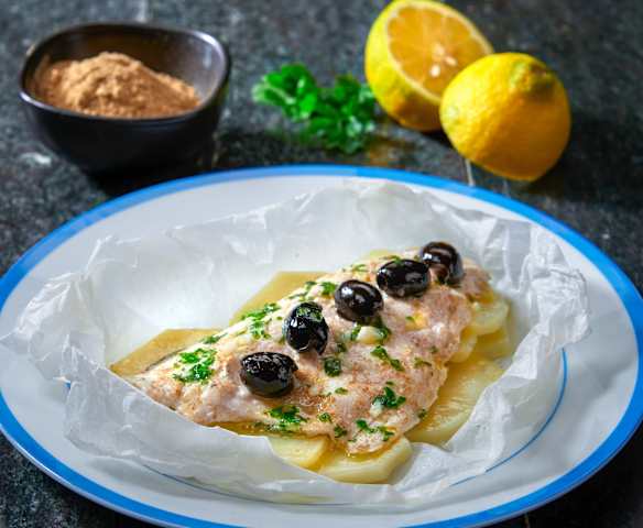 Filetti di orata allo zenzero al cartoccio