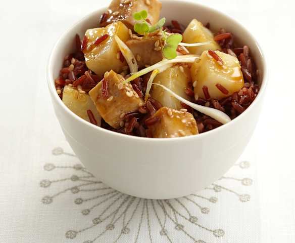 Tofu-Sellerie-Pfanne