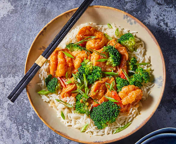 Spicy Szechuan Shrimp and Broccoli Spicy Szechuan Shrimp and Broccoli