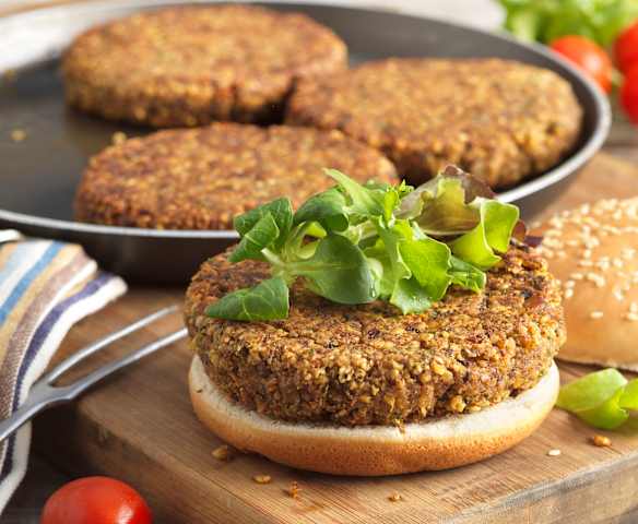 Walnuss-Pilz-Patties