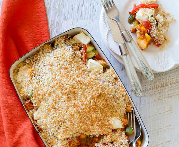 Středomořský zeleninový pekáč