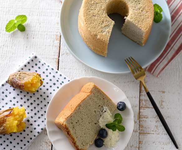 地瓜糙米戚風蛋糕(無麩質)