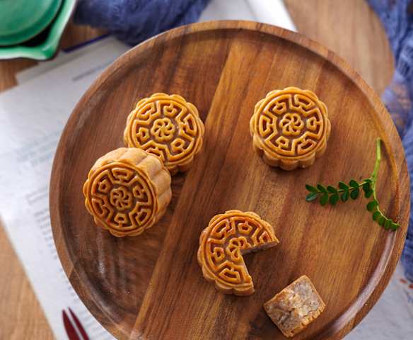 廣式伍仁月餅(素)