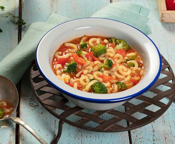 Schnelle Minestrone