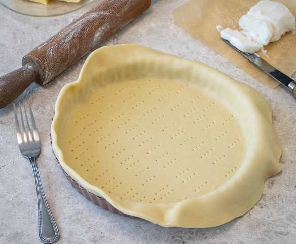 Shortcrust pastry with lard