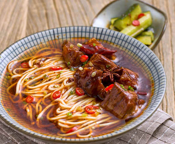 香辣牛肉面 香辣牛肉面