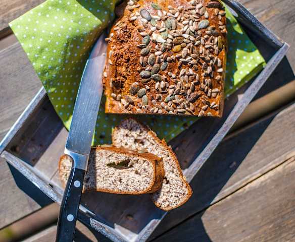 Domácí proteinový chlebík