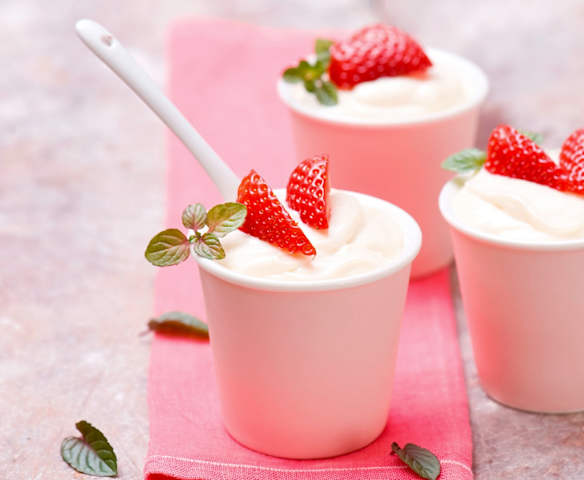 Mus z białej czekolady