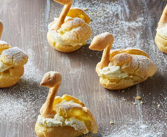 Cigni alla crema diplomatica