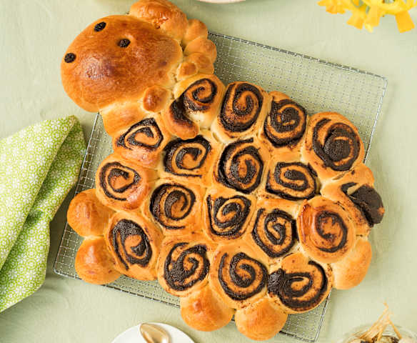 Schwarzes Osterschaf