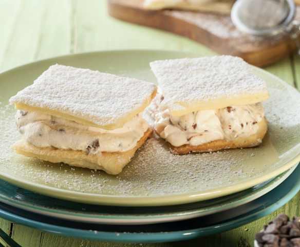 Mattonelle con crema di ricotta