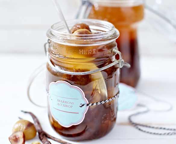 Marrons au sirop