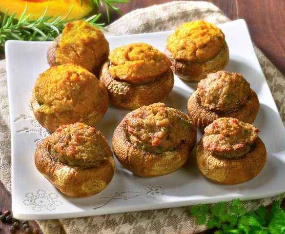 Champignon ripieni al forno