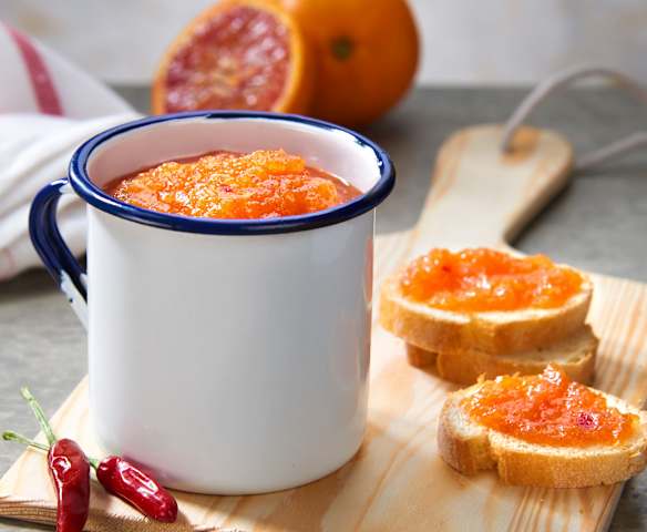 Marmellata di arance rosse e peperoncino Marmellata di arance rosse e peperoncino