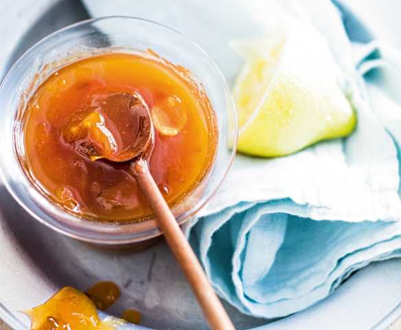 Confiture mirabelle-gingembre