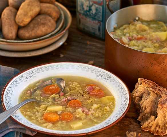 La soupe aux choux... ça sent le jardin !