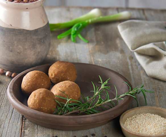 Polpette di fagioli e rosmarino