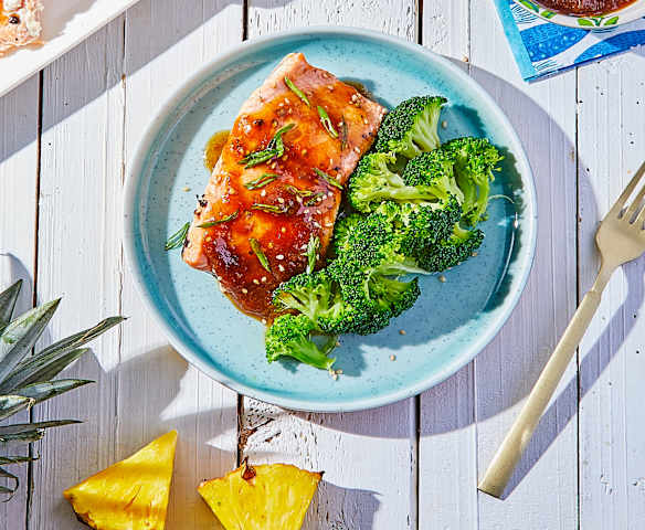 Pineapple Teriyaki Salmon Pineapple Teriyaki Salmon