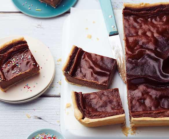 Flan pâtissier au chocolat au lait