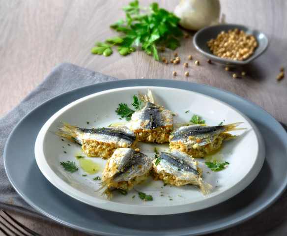 Sarde a beccafico Sarde a beccafico