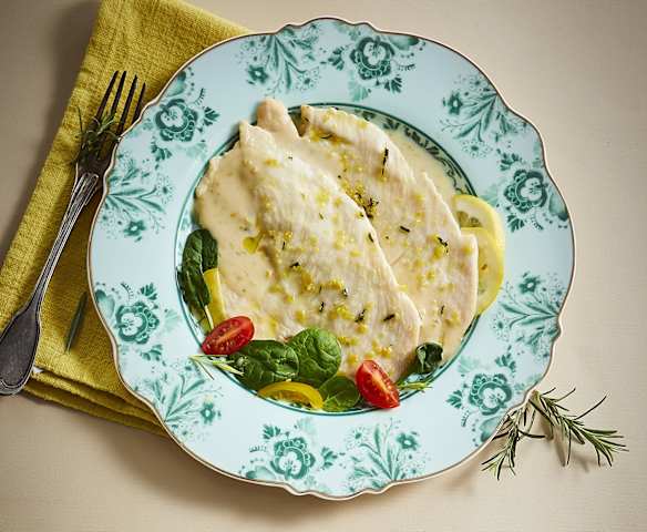 Scaloppine di pollo al limone