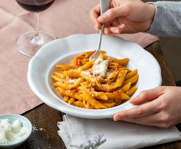 One Pot Penne all`arrabbiata