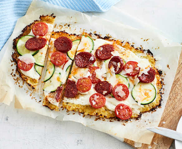 Blumenkohl-Flammkuchen