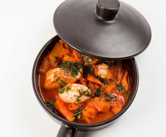 Caldeirada de corvina