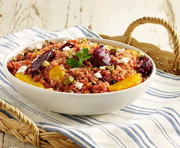 Orange Balsamic Beet and Quinoa Salad