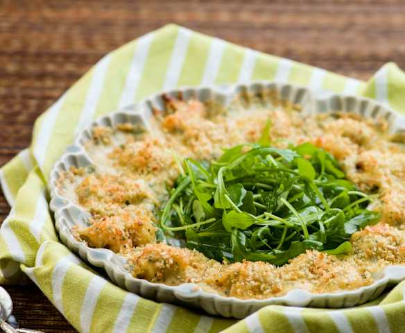 Gratinado de camarão