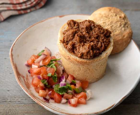 Bunny Chow with Durban Curry