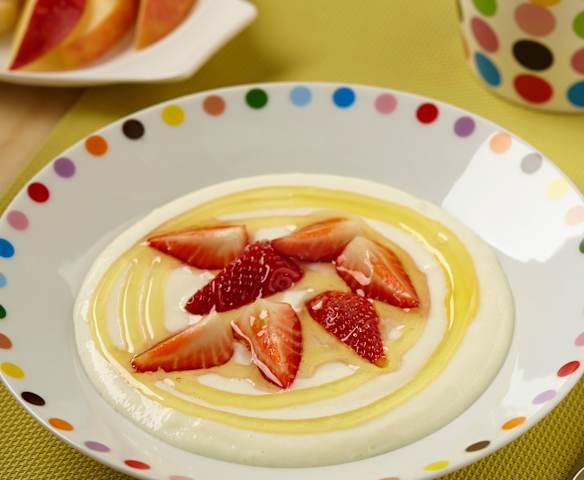 Krupicová kaše pro děti