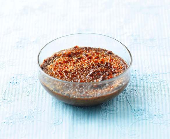 Crème brûlée au chocolat Crème brûlée au chocolat