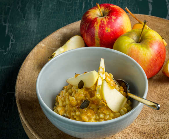 Frühstücksgerste Apfel-Karotte