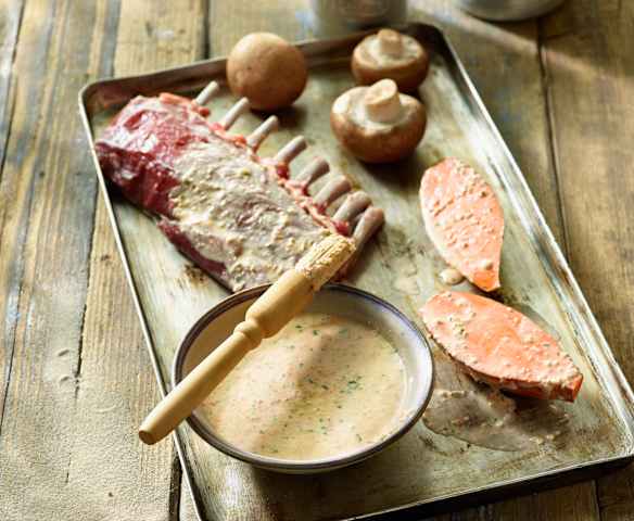 Grillmarinade zu Lamm, Geflügel und Gemüse