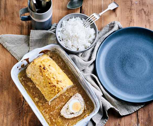 Rolo de peru recheado