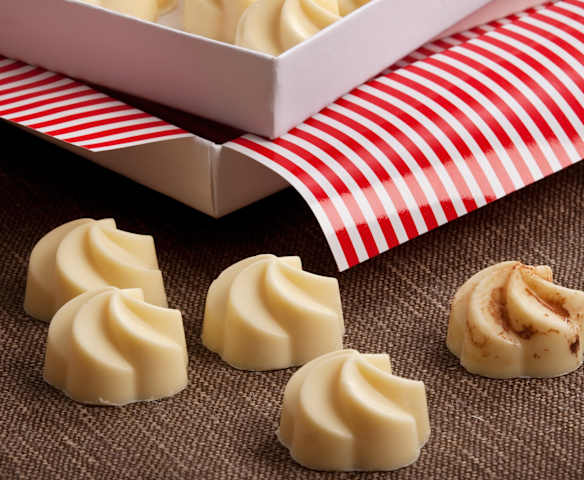 Bon bon al cioccolato bianco