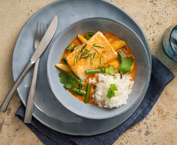 Steamed red curry fish (Matt Sinclair)
