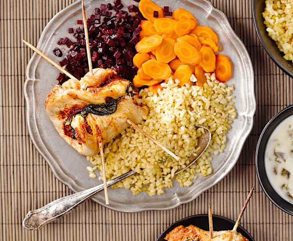 Krůtí závitky po indicku