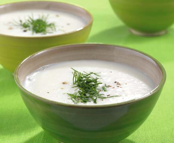 Spargel-Dill-Suppe